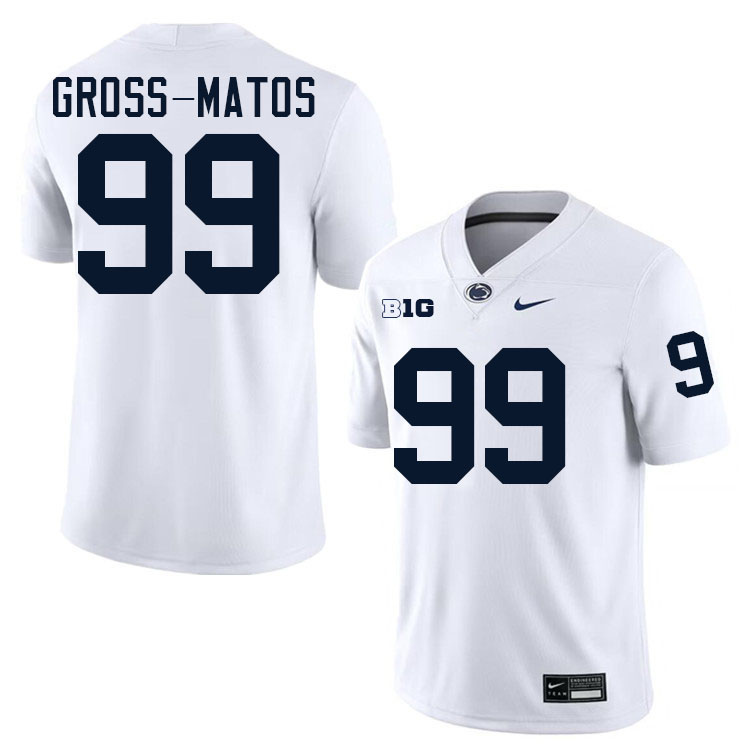 Yetur Gross-Matos Penn State Jersey,PSU Nittany Lions #99 Yetur Gross-Matos Football Uniforms-White Yetur Gross-Matos Penn State Jersey,PSU Nittany Lions #99 Yetur Gross-Matos Football Uniforms-White